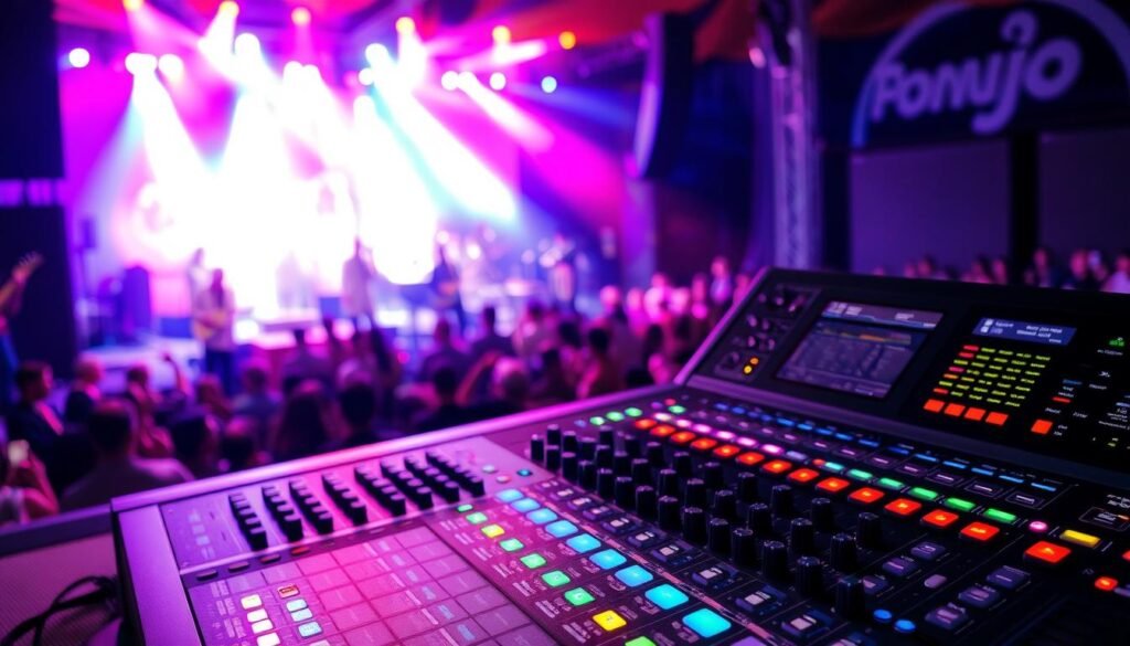 sound mixer for live events