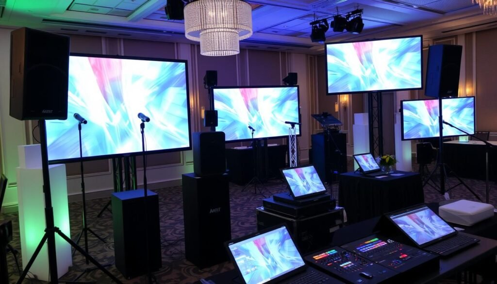 audio visual equipment packages
