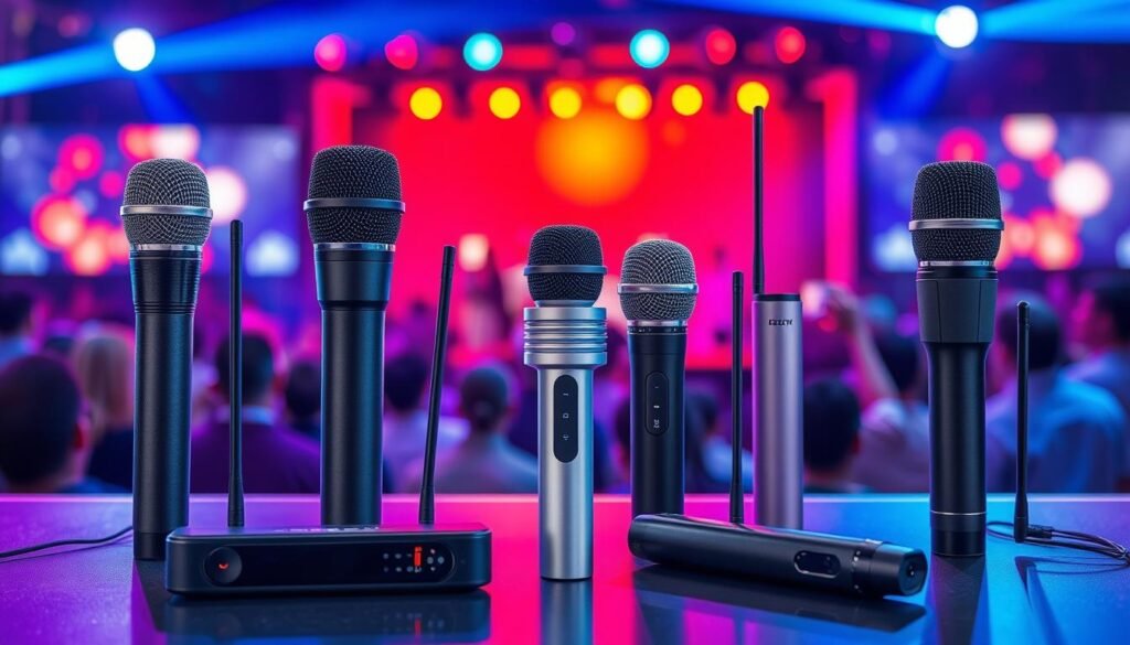 wireless microphones for events